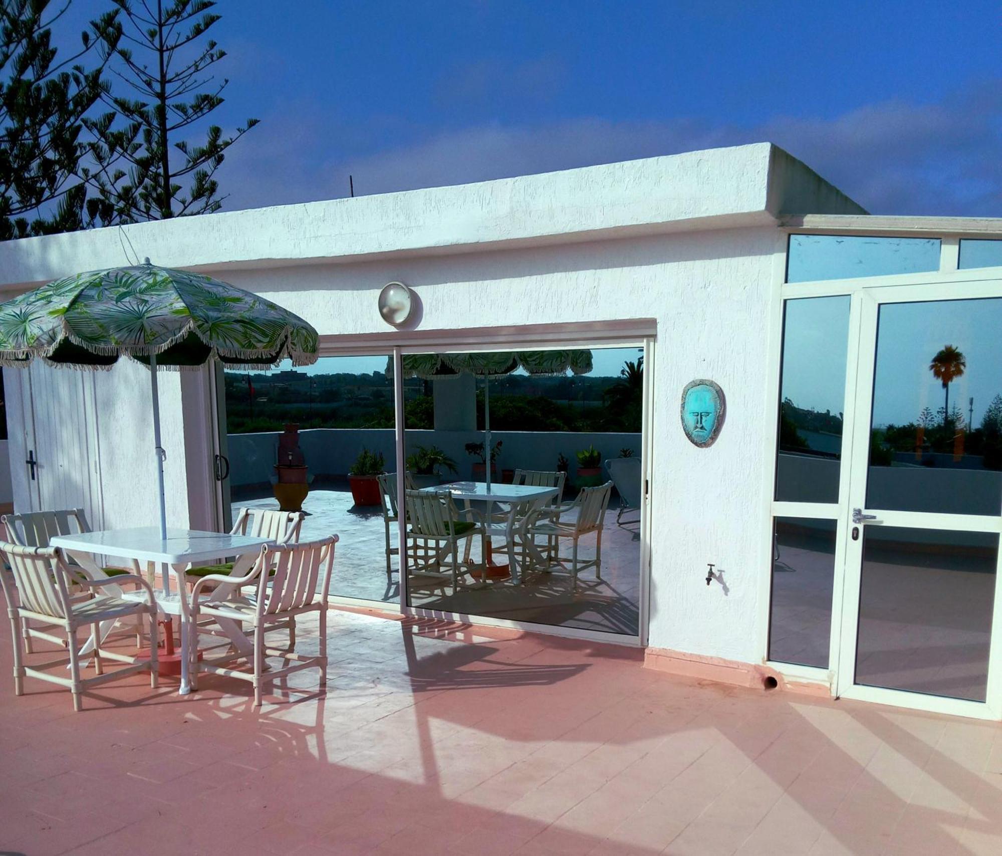 Skhirat Terrace Apartment At The Beach Bagian luar foto